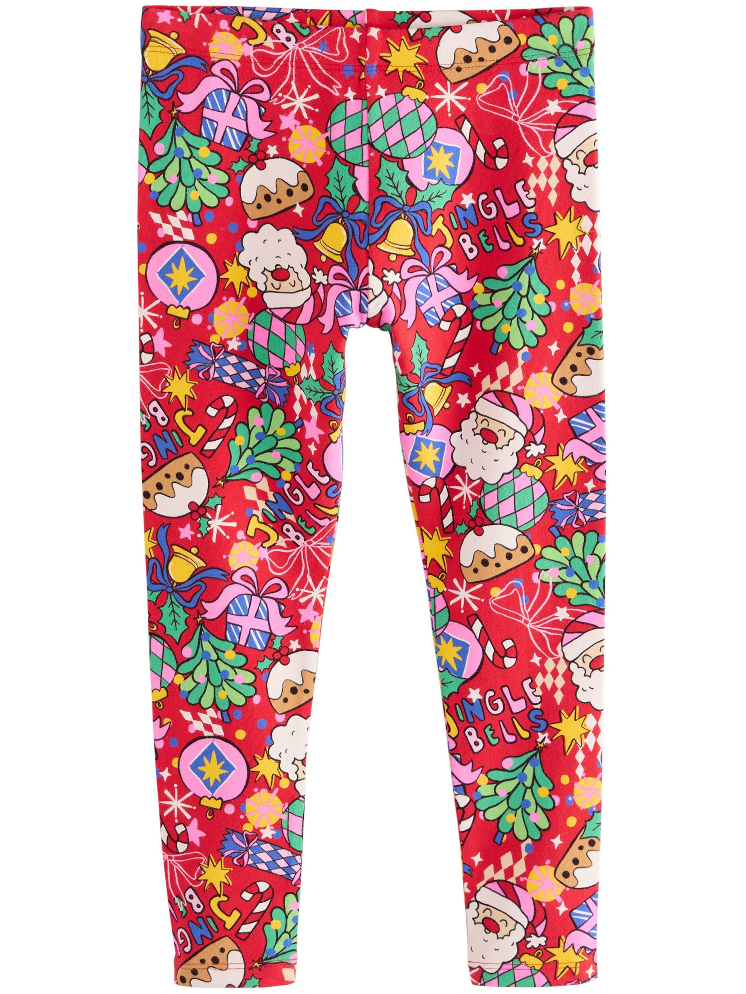 Skinny Leggings de la Next pe roșu: față