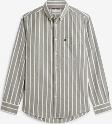 TOMMY HILFIGER Regular Fit Paita värissä vihreä: etupuoli