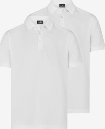 Ragman Shirt 'Basic' in White: front