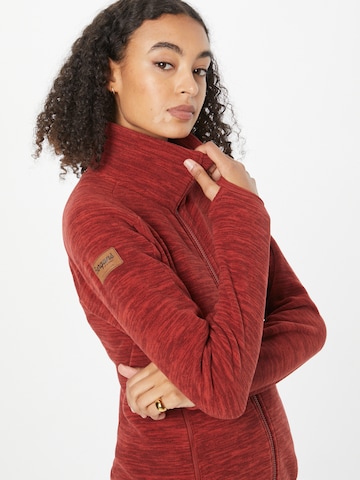 Bergans Functionele fleece jas 'Hareid' in Rood