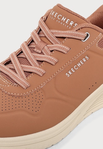 SKECHERS Ниски маратонки 'UNO LITE 2' в кафяво