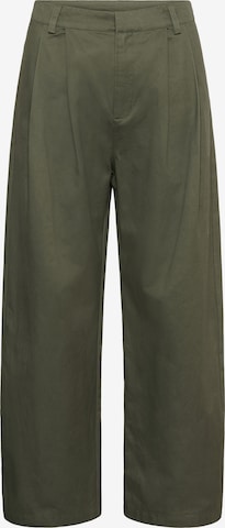 My Essential Wardrobe - Calças com pregas 'MWGisva' em verde: frente