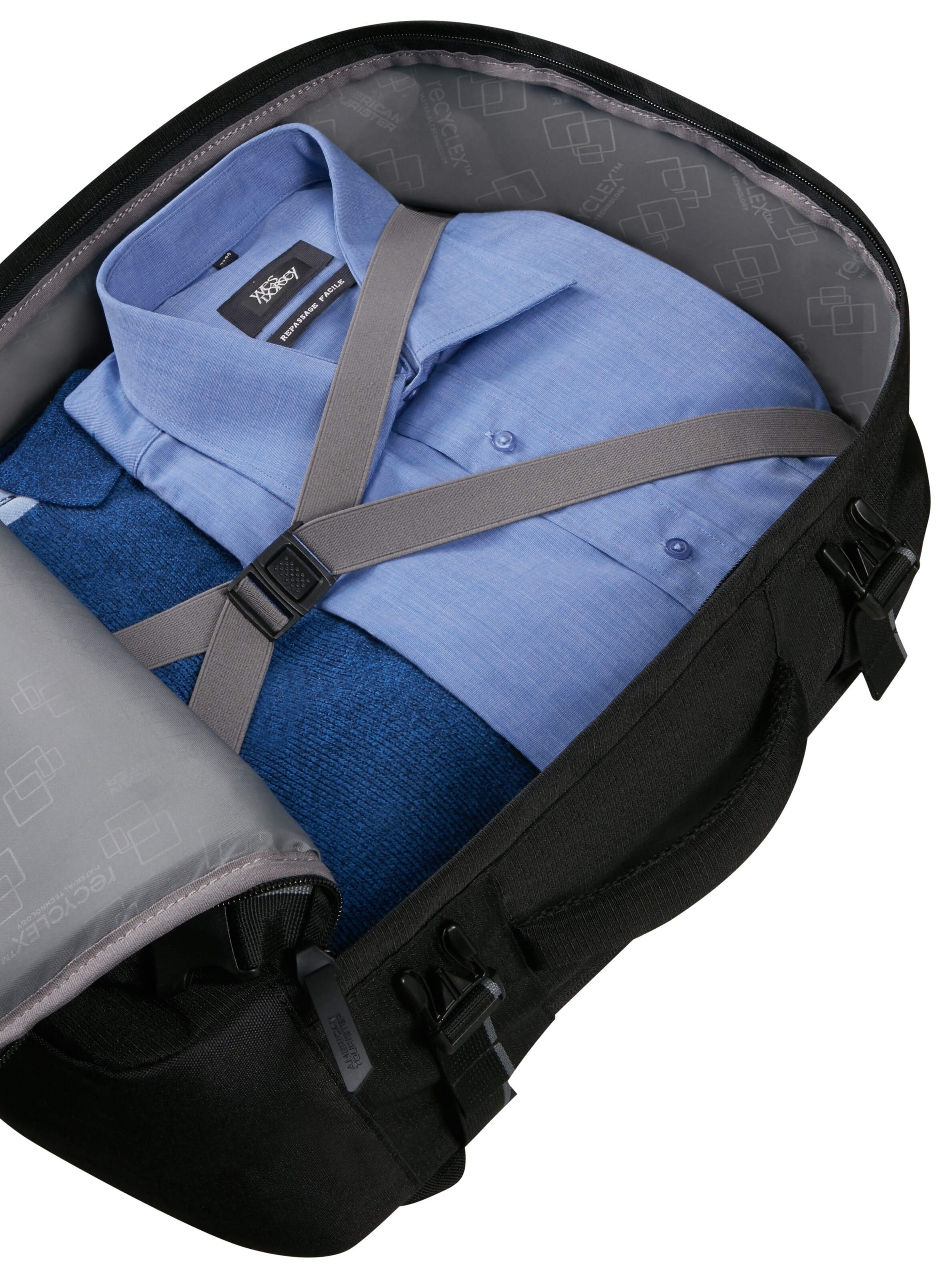 American Tourister Rucksack 'Take2Cabin' in Schwarz