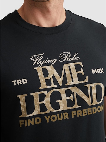 PME Legend T-shirt 'T-shirt in jersey with large artwork' i blå
