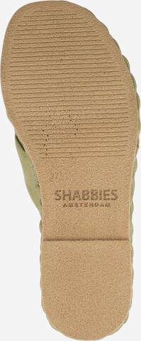 SHABBIES AMSTERDAM Muiltjes in Groen