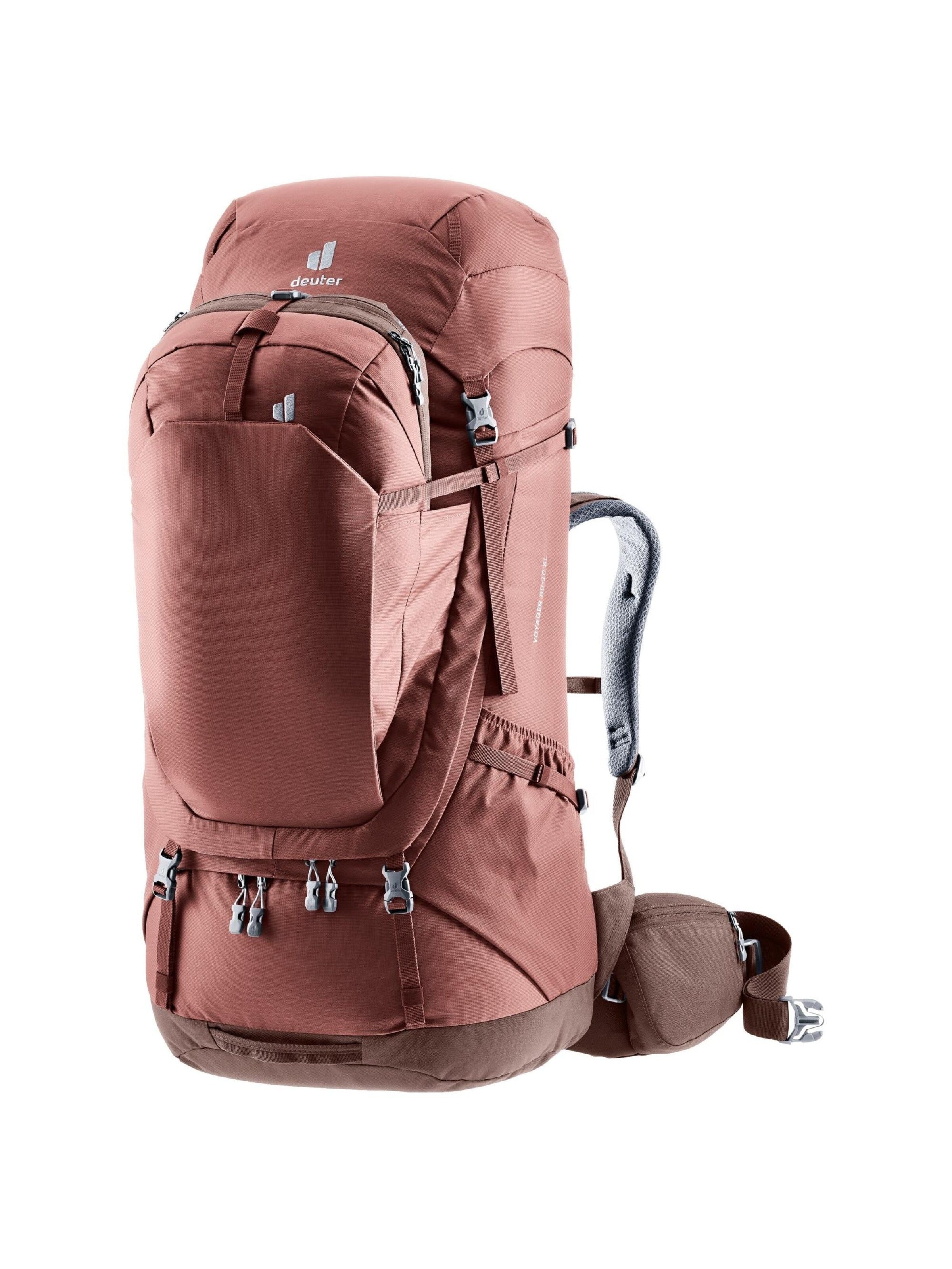 DEUTER Rucksack 'Voyager'‌‌‌‌‌ in Braun: Vorderseite