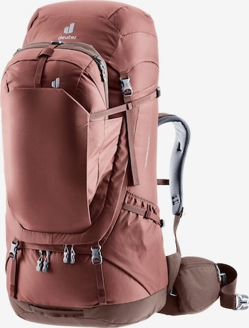 DEUTER Rucksack 'Voyager' in Braun: Vorderseite