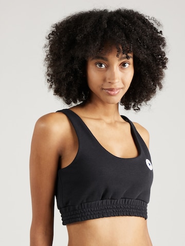 CONVERSE Top in Black: front