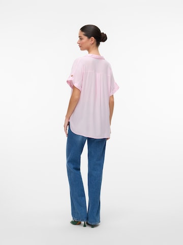 Camicia da donna 'VMBumpy' di VERO MODA in rosa