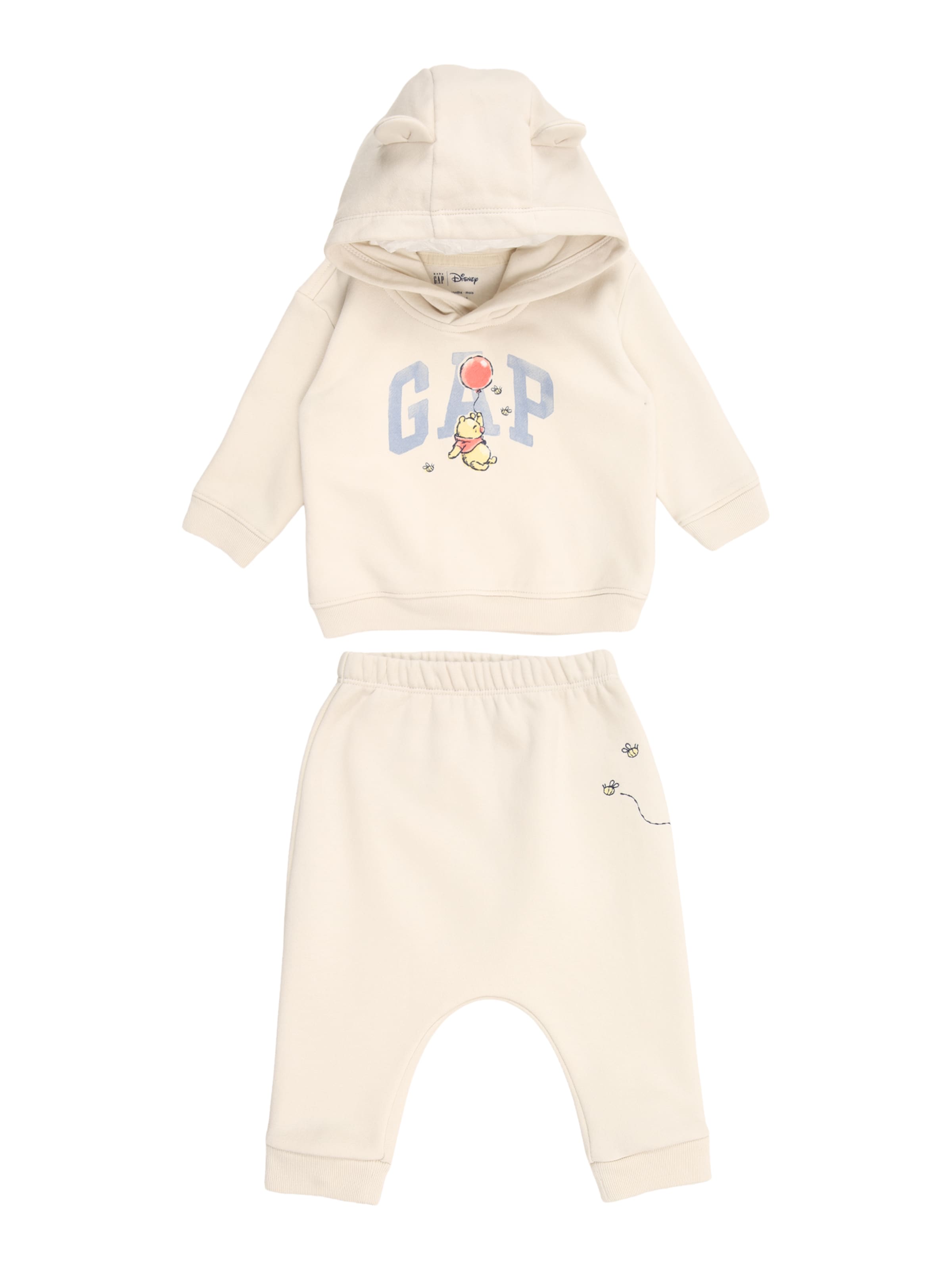 GAP Joggingová souprava 'DIS POOH' – béžová: přední strana