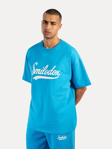 Smilodox Shirt 'Lorik' in Blue