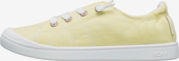 ROXY Sneakers laag 'Bayshore Plus' in Geel: voorkant
