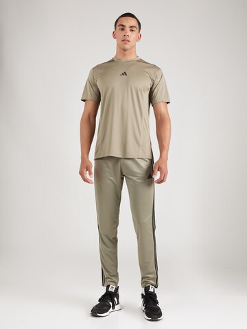 ADIDAS PERFORMANCE Regular Workout Pants 'Essentials' in Grey