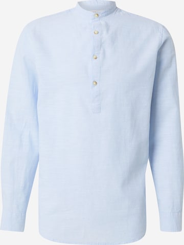 JACK & JONES Button Up Shirt 'JJESUMMER' in Blue: front