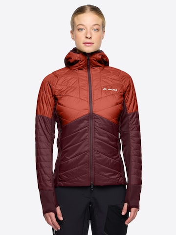 VAUDE Sports jacket 'Sesvenna IV' in Brown: front