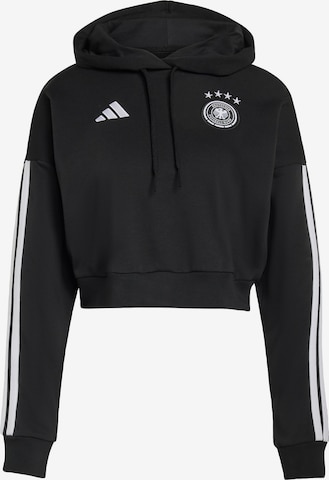 ADIDAS PERFORMANCESportska sweater majica 'Deutschland DNA' - crna boja: prednji dio