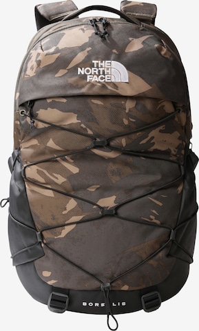 THE NORTH FACE Раница 'BOREALIS' в зелено: отпред