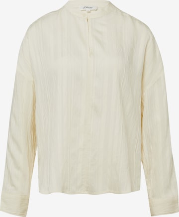 Chemisier s.Oliver en beige : devant