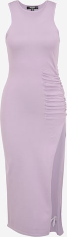 Missguided Petite Dress in Purple: front