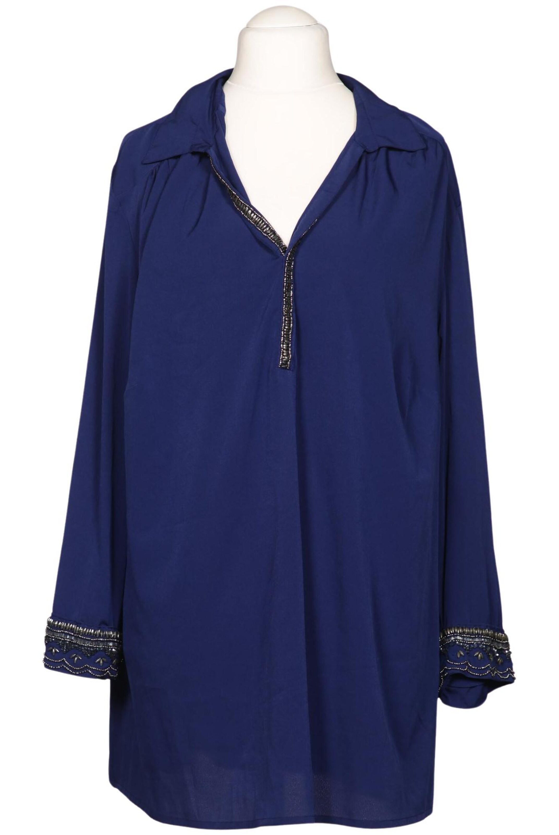 SHEEGO Bluse 6XL in Blau: Vorderseite