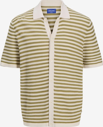 Vestes en maille 'JORAlmeria' JACK & JONES en beige : devant
