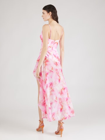 Robe de cocktail 'SORELLA' Bardot en rose