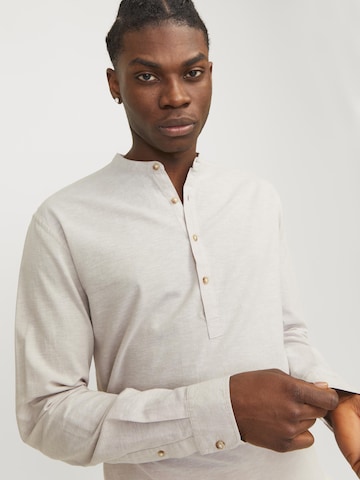 Regular fit Camicia 'Summer' di JACK & JONES in beige