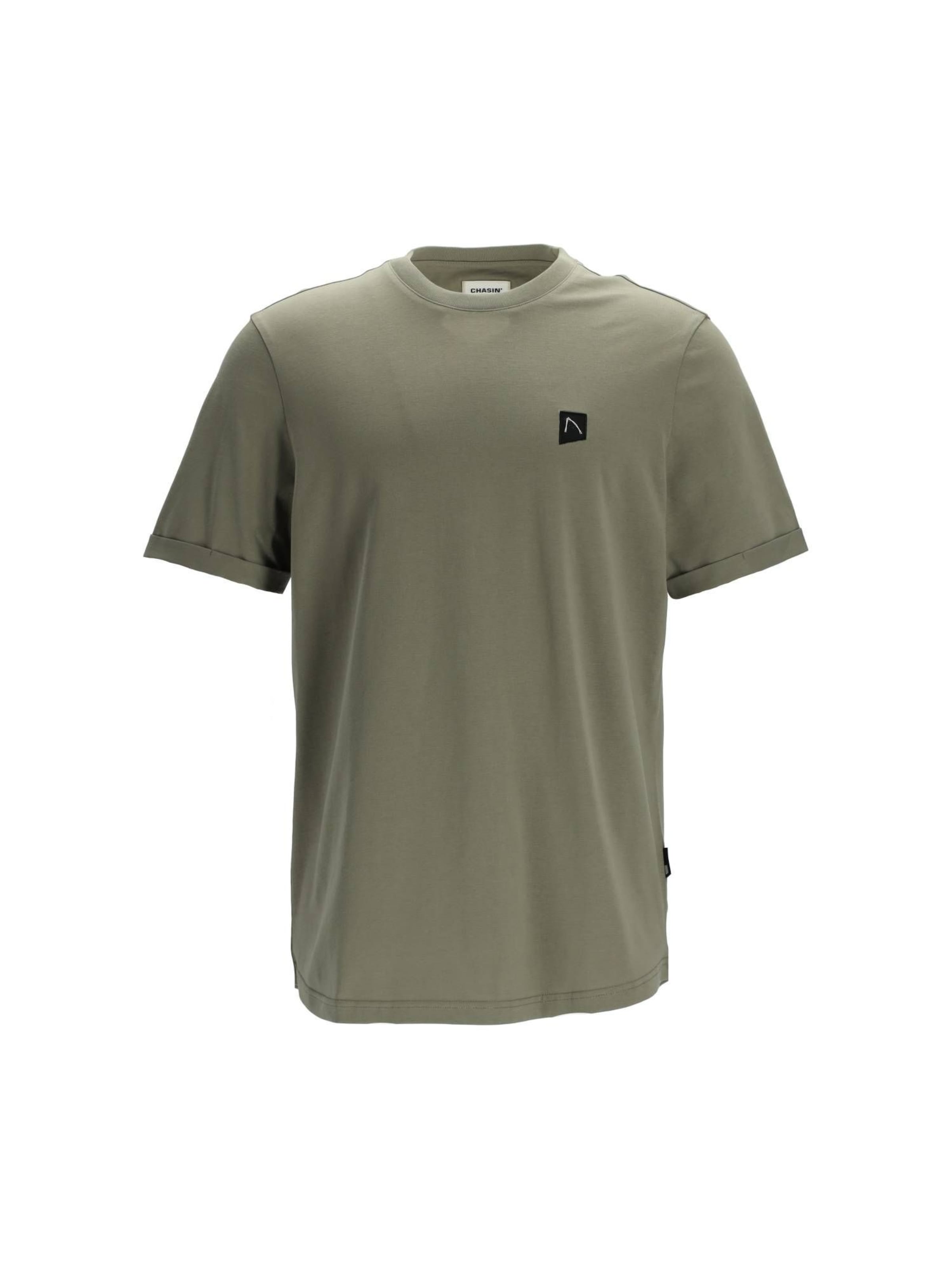 CHASIN' T-Shirt 'Bro' in Grün: Vorderseite