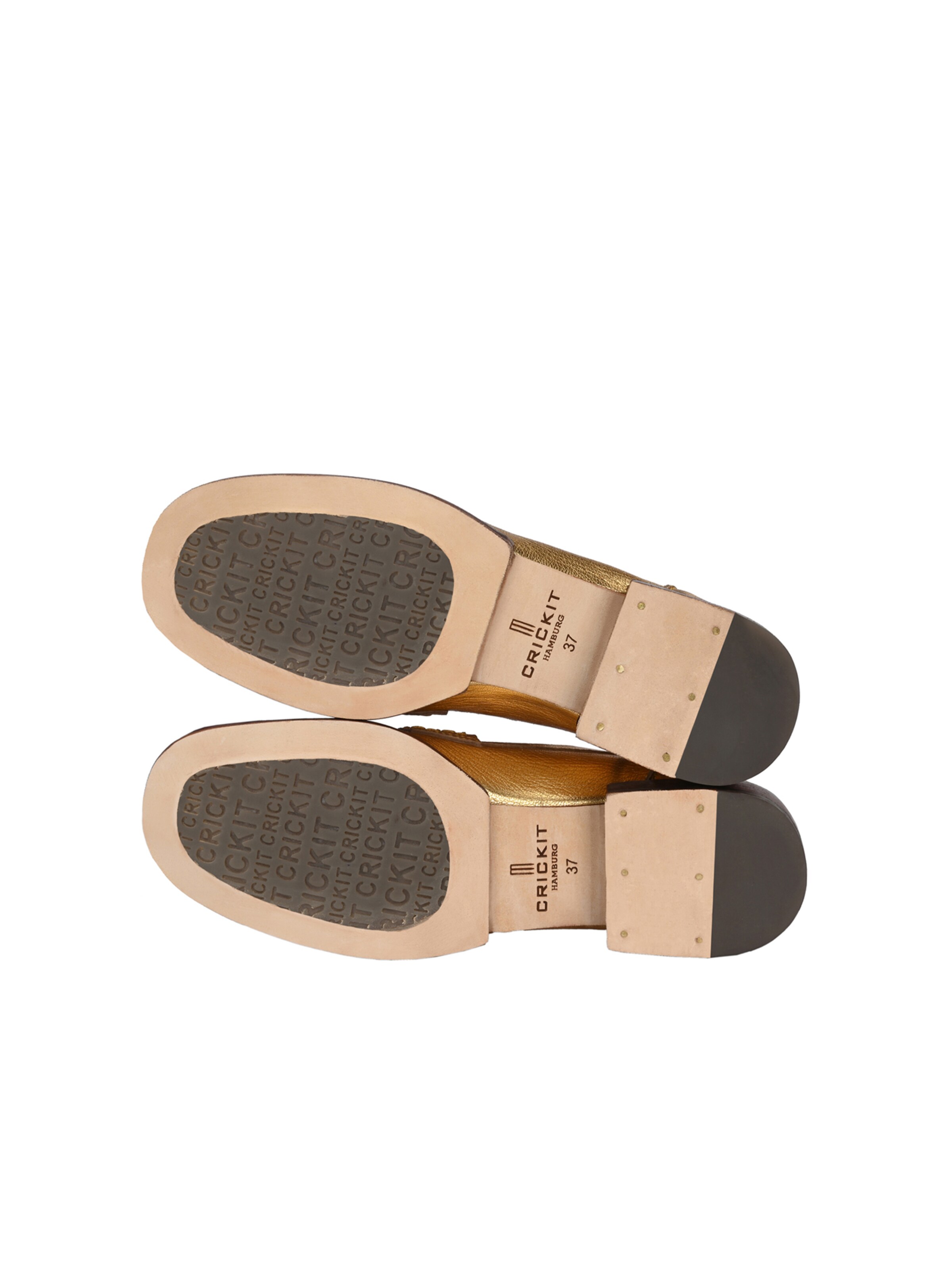 Crickit Classic Flats 'ORLANDO' in Gold