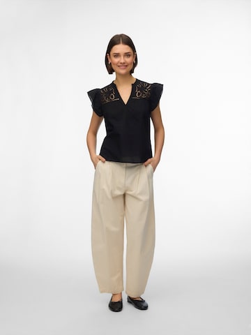 Camicia da donna 'VMLINE' di VERO MODA in nero