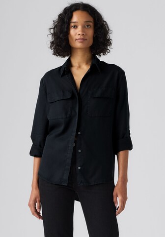 LEVI'S ® Bluse in Schwarz: Vorderseite