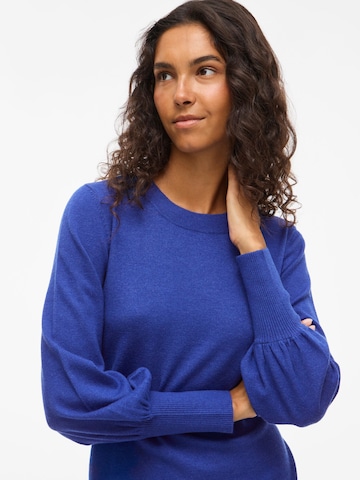 VILA Gebreide jurk 'VIKerry' in Blauw