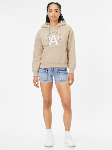 AÉROPOSTALE Sweatshirt i beige