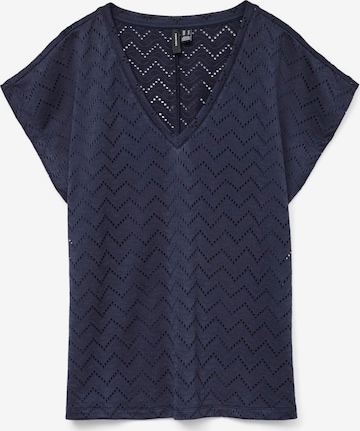 mėlyna VERO MODA Marškinėliai 'VMTHAS': priekis