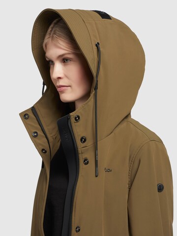 Parka di mezza stagione di khujo in verde