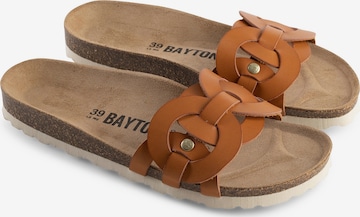 Bayton Pantolette 'Topaze' i brun