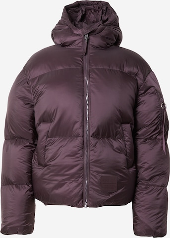 ALPHA INDUSTRIES Talvitakki värissä lila: etupuoli