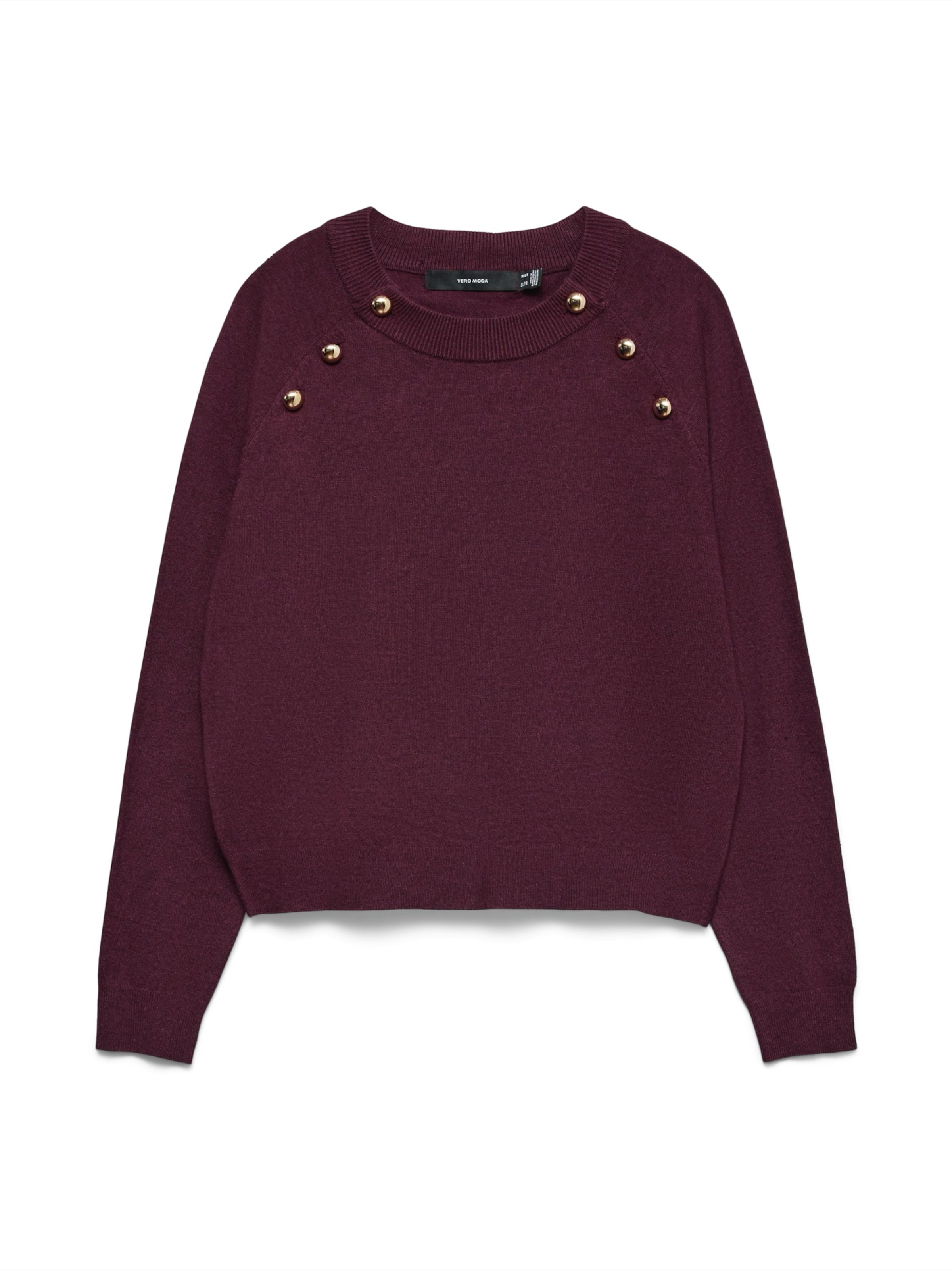 Pull-over 'VMHAPPY' VERO MODA en rouge : devant