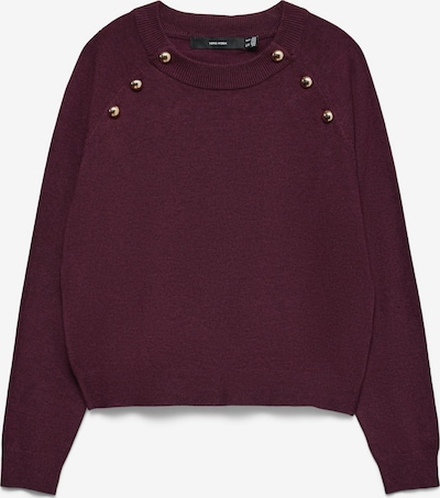 VERO MODA Neulepaita 'VMHAPPY' värissä viininpunainen, Tuotenäkymä