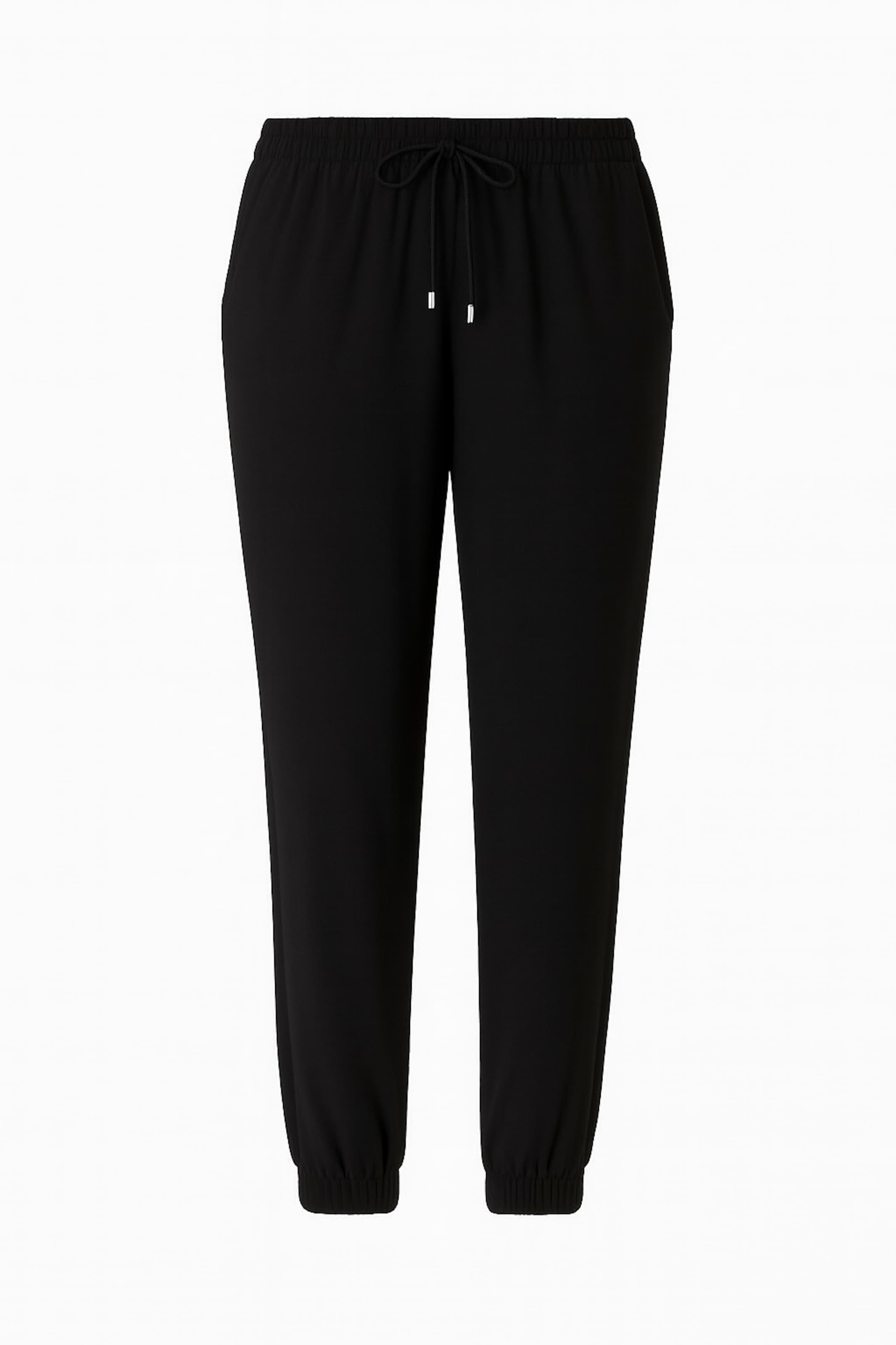 Shape Of You Tapered Hose in Schwarz: Vorderseite