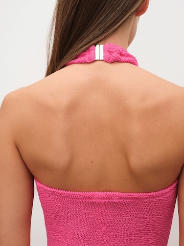 RÆRE by Lorena Rae Kleid 'Anisia' in Pink