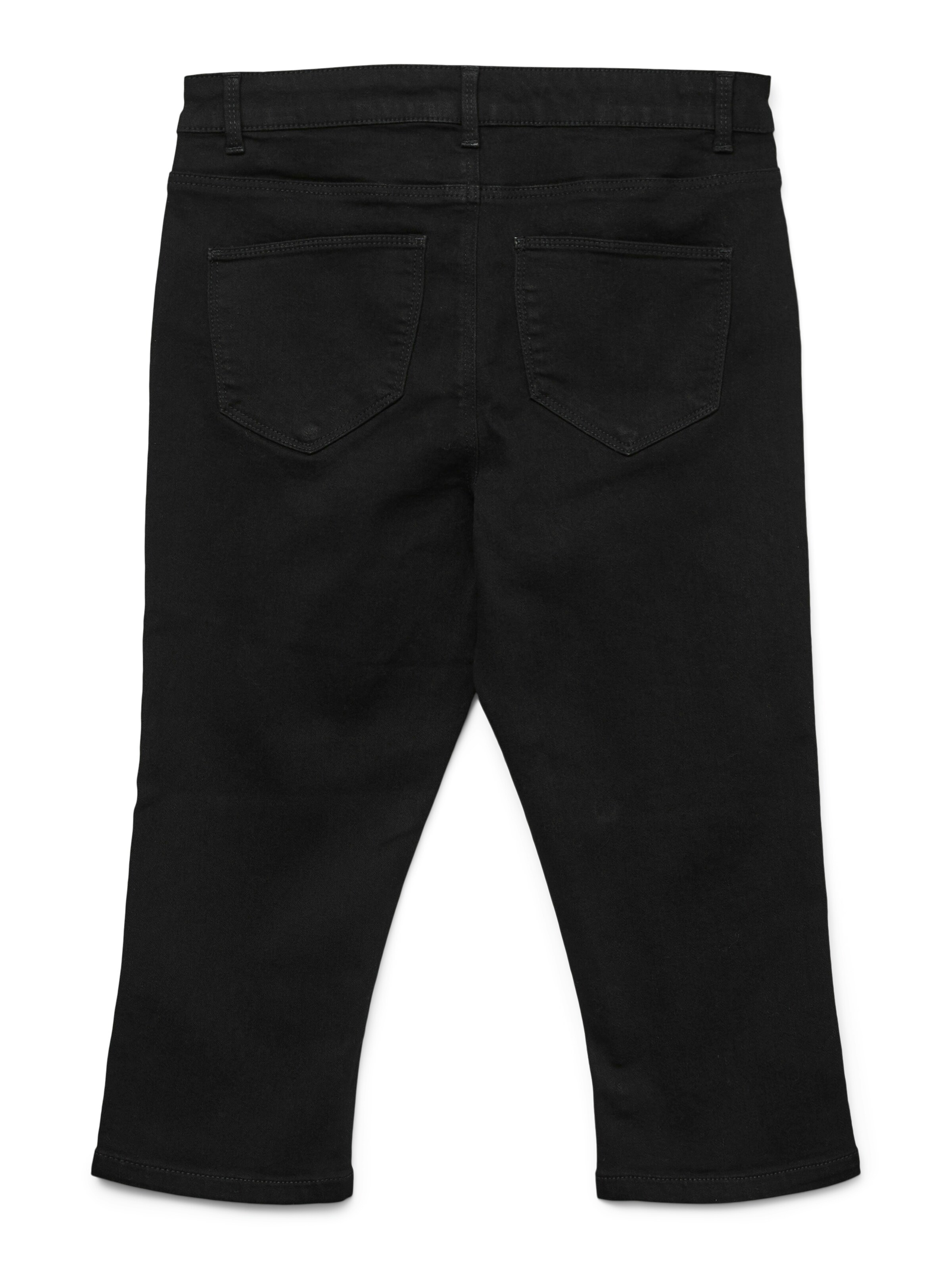 Coupe slim Jean 'VMElly' VERO MODA en noir