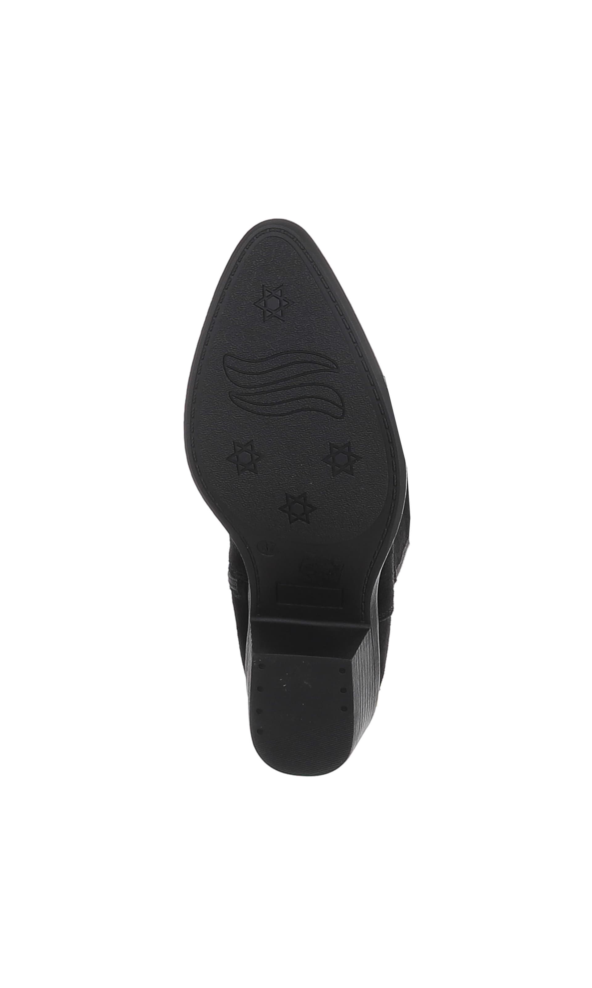 Ital-Design Cowboystiefel in Schwarz