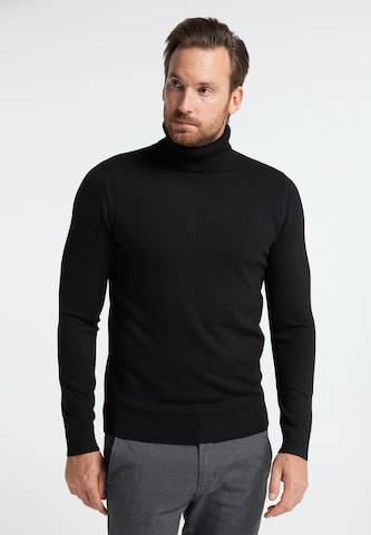 DreiMaster Klassik Pullover in Schwarz: predná strana