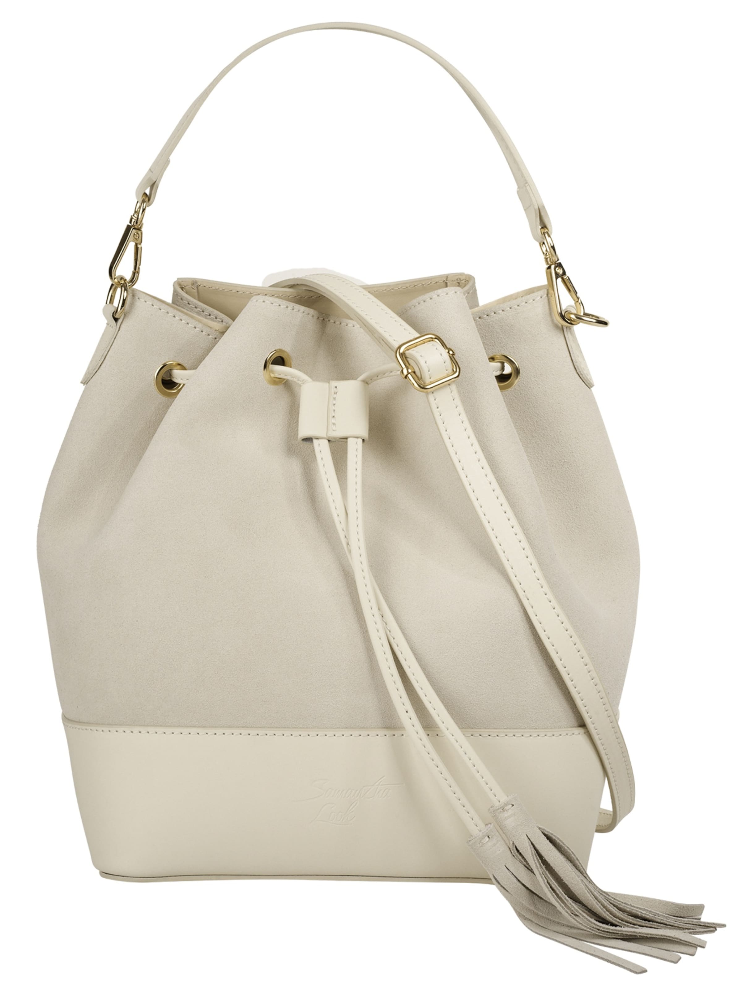 Sac à bandoulière Samantha Look en beige : devant