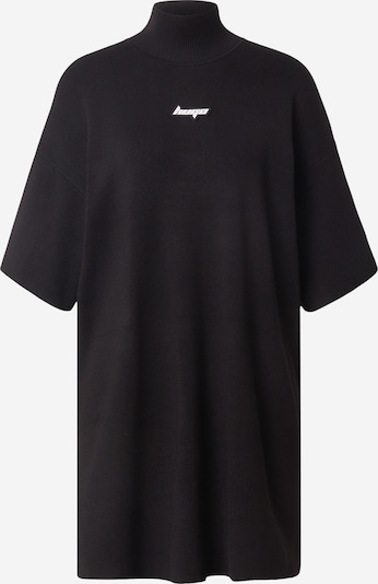 HUGO Трикотажное платье 'Simo' в Черный / Белый, Обзор товара