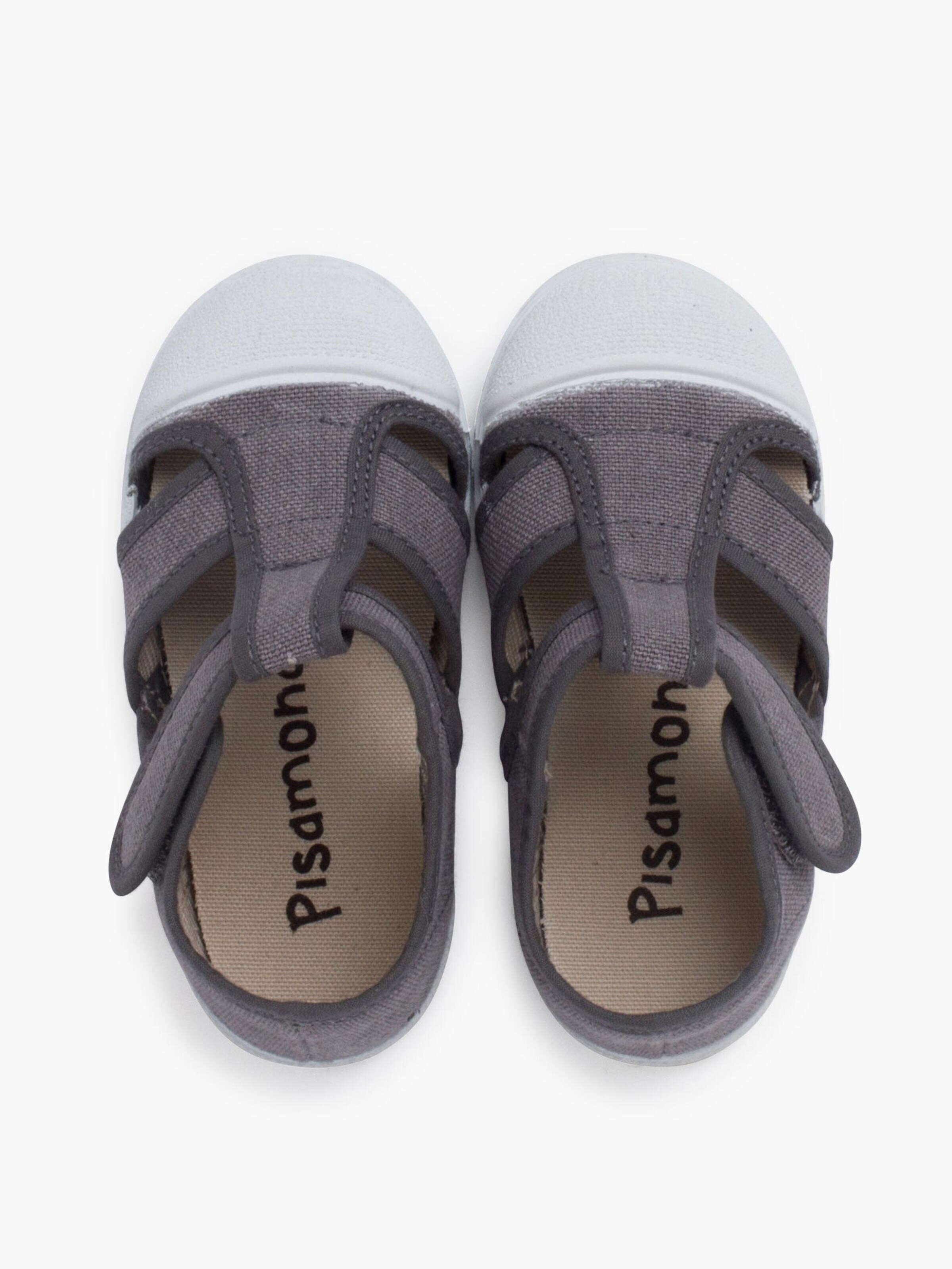 Pisamonas Buty otwarte w kolorze szary
