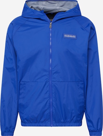 NAPAPIJRI Between-Season Jacket in Blue: front