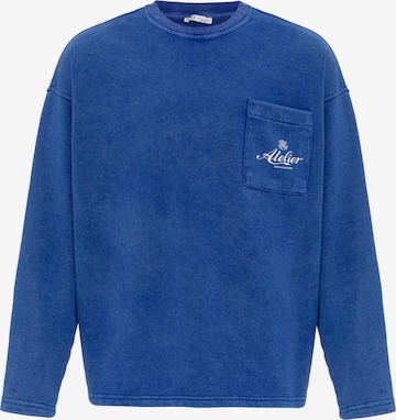 VAMOS CLO Sweatshirt in Blue: front
