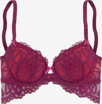LASCANA Bra 'Foam bra' in Purple / Red, Item view